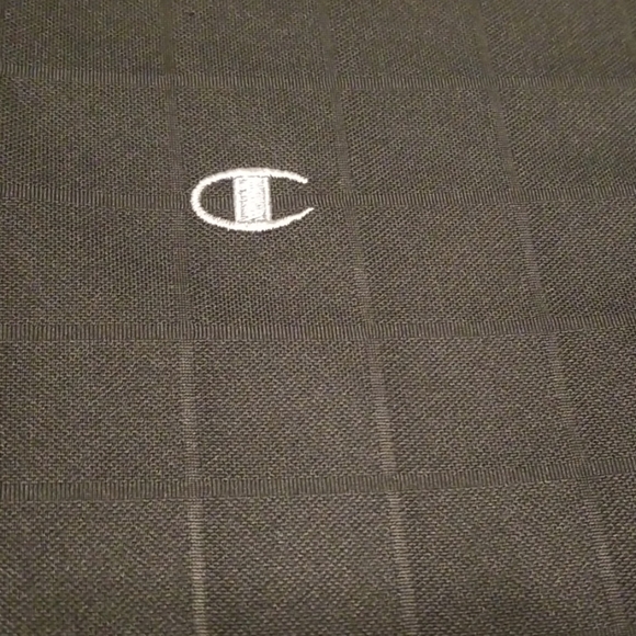 Men's Champion black polo shirt - Picture 3 of 3